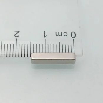 Visoka Kakovost Neodymium magnetom 15x3x3m Redkih Zemelj majhen, Močan blok stalno hladilnik Elektromagnet NdFeB nickle magnetni kvadrat