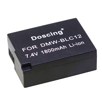 Visoka Zmogljivost DMW-BLC12 DMW BLC12e DMWBLC12 BLC12 Zamenjava za FZ1000, FZ200, FZ300, G5, G6, G7,GH2,DMC-GX8 Baterijo Fotoaparata