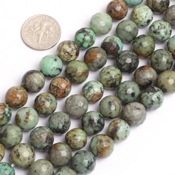 Visoko kakovost naravnega kamna kroglice gladko Afriške howlite krog svoboden Biseri 6 8 10 12 14 mm DIY Nakit, Izdelava zapestnica