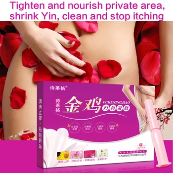 Vroče Kitajskih Zelišč Vaginalne Zaostrovanja za Ženske, Žensko Higieno Ginekološki Gel Trichomonas Ženski SPOL, Zdravstveno Oskrbo