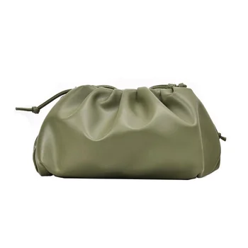 Vroče prodaje design tote vrečko usnje zelena večer sklopka vrečke krat ženske ročne torbe messenger bag študent lepe torbice in torbe