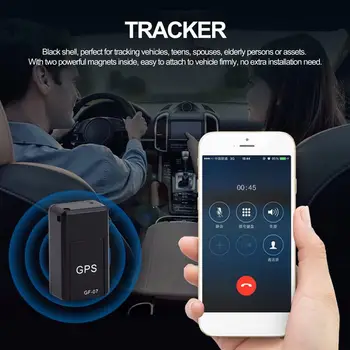 Vroče prodaje GF-07 Magnetni Mini Avto Tracker GPS Sledenje v Realnem Času Lokator Magnetne Naprave GPS Tracker Realnem času Vozila Lokator