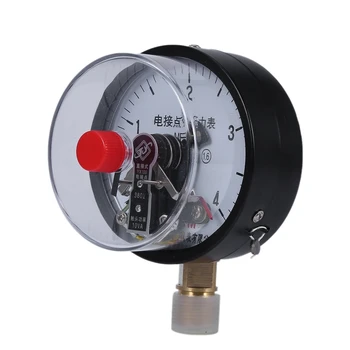VROČE-YX-100 Magnetno-Pomaga Električni Kontaktni manometer Električni Stik Merilnik Tlaka