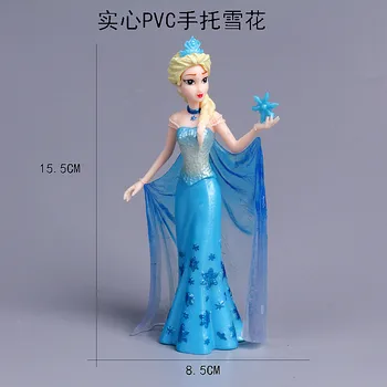 VROČE Zamrznjeno 2 Snow Queen Elsa Primcess PVC Dejanje Slika Disney Zamrznjene Anime Lutke Figurice Otroci Igrače Otrokom Darila 15 cm