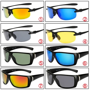 WarBLade Polarizirana Moških sončna Očala Moda Gradient Moški Vožnje Stekla UV400 Polarizirana Očala Slog Eyewears 2019 Vroče 13796