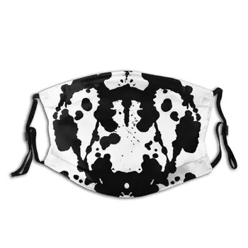 Watchmen Rorschach, ki Niso za Enkratno uporabo Trendy Usta Masko Windproof Prah Dokaz s filtri Pozimi zaščitni Pokrov Respirator