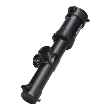 WESTHUNTER WT-1 1-5X24 Compact Obsega Lov Dolgo okularjem Riflescope Mil Dot Ključavnico Kupolo Optika Znamenitosti Za Airsoft Pištola