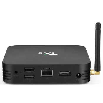 WIFI 2.4 G TV Box Set-top 2G/16G HD 6k Player, TV Okno Android 9.0 TF Card reader BoxTop Za Smart TV Internet ，TX6 H6