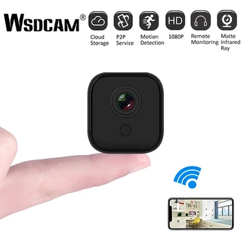 Wsdcam A11 HD 1080P Mini Kamera, Wifi IP Noč Vizija Varnosti Mikro Kamero Doma Smart CCTV Zaznavanje Gibanja Video DVR Kamere