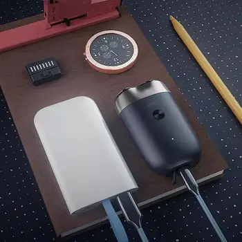 Xiaomi Olybo Električni Brivnik Britev Dvojno Rezilo za Britje Brado Pralni Stroj USB Polnilne Tip-C hitro polnjenje Brado Brivnik