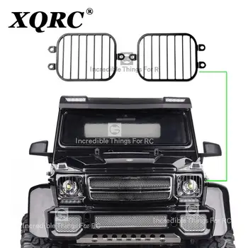 XQRC Kovinski žaromet, zaščitni pokrov, spredaj lučka za kritje, rep lučka za kritje, za 1 / 10rc traxxas trx6 g63 trx4 G500 avtomobilski deli