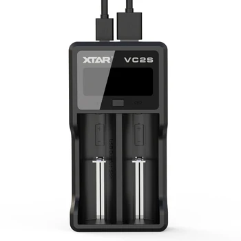 XTAR VC2 I VC2S Pisane VA LCD Zaslon Uporablja za 10440/14500/14650/16340/22650/17500/26650/18350/18490/18500/18650/20700/21700