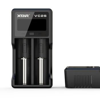 XTAR VC2 I VC2S Pisane VA LCD Zaslon Uporablja za 10440/14500/14650/16340/22650/17500/26650/18350/18490/18500/18650/20700/21700