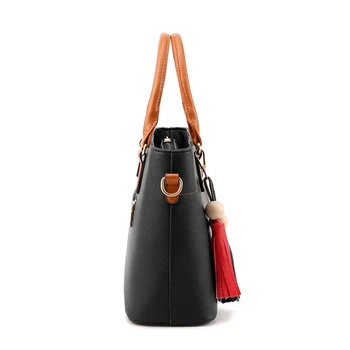 Yeetn.H trdna modne ženske torbice pu usnje torba z tassel visoko kakovost ženski messenger bag vrh-ročaj vrečke M5049