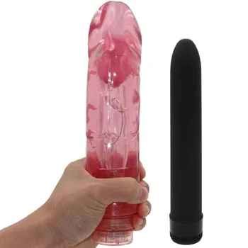 YEMA 2 Kos Nepremočljiva Velik Dildo, Vibrator G Spot Vibratorji za Ženske Klitoris Stimulator & 7 Hitrosti Vibrator Sex Igrače za Ženske 7218