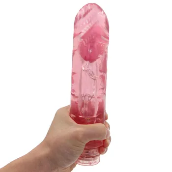 YEMA 2 Kos Nepremočljiva Velik Dildo, Vibrator G Spot Vibratorji za Ženske Klitoris Stimulator & 7 Hitrosti Vibrator Sex Igrače za Ženske