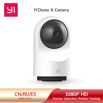 YI Smart Dome Varnostna Kamera X, AI-Powered 1080p WiFi IP Domov Nadzor Sistema z 24/7 takojšnji Odziv, Človeško Zaznavanje