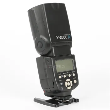 YONGNUO YN560 IV,YN-560 IV Master Radio Bliskavica Speedlite + YN-560TX Krmilnik za Nikon Canon 1000D 6D D3000 D800 D600 D6 Fotoaparat