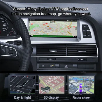 Za Audi A6/C6/4F 2005-2011 Avto Android Multimedijski Predvajalnik, Stereo Autoradio Navigacijo GPS Navi Touch HD Zaslon Carplay
