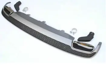 Za Audi A6 S6 Body kit spojler 2012-Za Audi A6 PT ABS Zadnji lip zadnji spojler prednji Odbijač Difuzor Odbijači Zaščitnik 4483