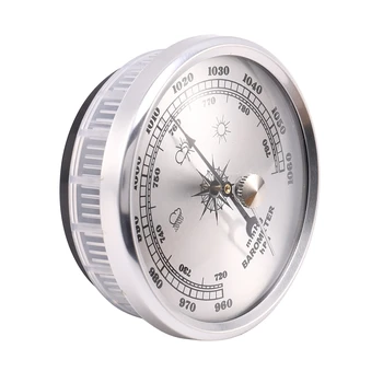 Za Doma Merilnik Tlaka Vremenske Postaje, Kovinsko Steno, Visi Barometer Atmosferski Večfunkcijsko Termometer, Higrometer Prenosni