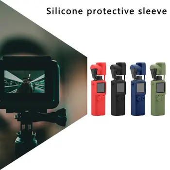 Za FIMI PALM Silikona Primeru Shockproof Zaščitni Pokrov Objektiva Lupini Z Zapestje Traku Za Fimi Palm Gimbal dodatno Opremo Fotoaparata