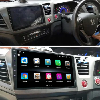 Za Honda Civic Avto Radio 2012-Multimidia Stereo zvokom v Video DVD Predvajalnik CD-jev 360 Navigacija GPS 2din Android 9.0 Autoradio Carplay 18824