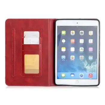 Za iPad Mini 1 2 3 4 5 za 7,9 palčni tablični Primeru Zajema Smart PU Usnje Stojalo Nazaj Fundas Za iPad mini 1/ 2/3 mini5 2019 Auto Sleep