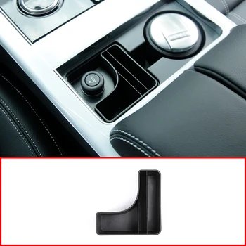 Za Land Rover Range Rover Velar 2017-2020 ABS Black Centralni Nadzor Držalo Škatla za Shranjevanje Pladenj Sim Telefon 8876