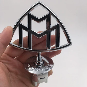 Za Maybach Stoji Kovinski Simbol 3D Stereo Kapuco Logotip Spredaj logo za Mercedes Maybach S400 S500 S600 C razred E razred I razred nova
