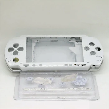 Za PSP1000 Zamenjava Stanovanj Lupini Ohišje z Gumbi Nastavite Za Sony PSP 1000 Igre Konzole Krmilnik Polno Kritje Set za Popravilo Del