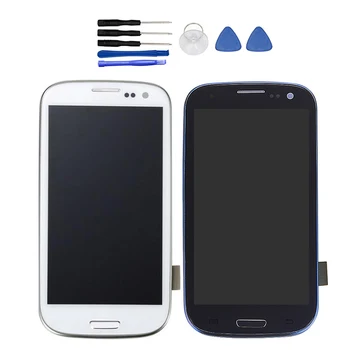 Za Samsung Galaxy S3 i9300 i9305 i535 i747 L710 T999 i9300i i9301 i9301i i9308i LCD-Zaslon, Zaslon na Dotik, Računalnike, Zamenjava