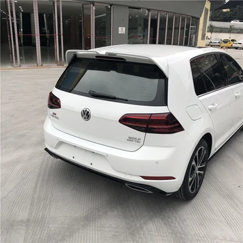 Za Volkswagen GOLF MK7 Spojler-2018 GOLF 7.5 R G TI GTD spojler ABS Materiala Avto Zadaj Krilo Premaz Barve, Zadnji Spojler