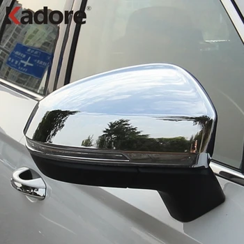 Za Volkswagen T-Cross 2018 2019 2020 Ogljikovih Vlaken Chrome Strani Rearview Mirror Skp Zajema Trim Avto-Styling Auto Dodatki