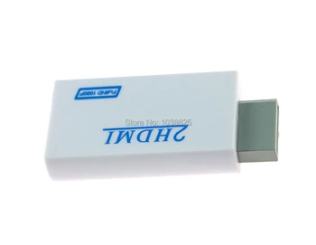 Za Wii, da HDMI Adapter Pretvornik Podporo FullHD 1080P 720P 3.5 mm Audio za Wii2 HDMI Adapter za HDTV