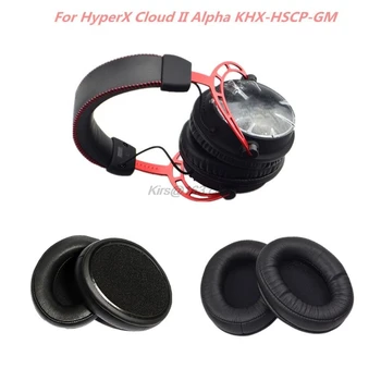 Zamenjava Earpads Uho pene Pad Blazine za Kingston HyperX Cloud II Alfa KHX-HSCP-GM Slušalke Slušalke Goba