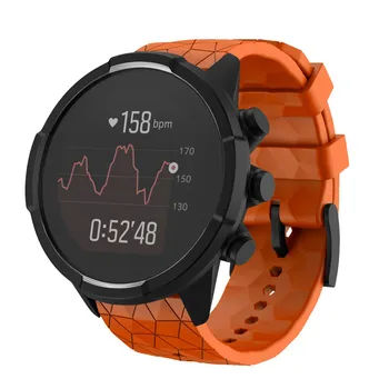Zamenjava Silikonski Zamenjava Šport WristStrap Watch Band za SUUNTO 9/ Baro Smart Watch Šport Manšeta Dodatki 12477