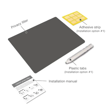 Zasebnost Filter Laptop Notebook Anti-glare Zaslon patron Zaščitno folijo Za HP Prenosnik 14 DK0017NA