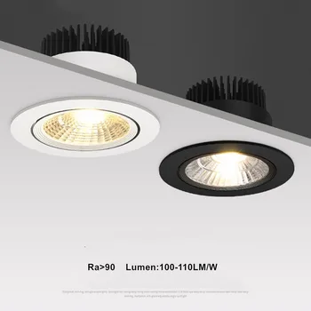 Zatemniti LED Downlight AC110V 220V 5W 9W12W Vgradne Stropne downlight LED Vgradne Stropne svetilke Spot luči Za notranje luči