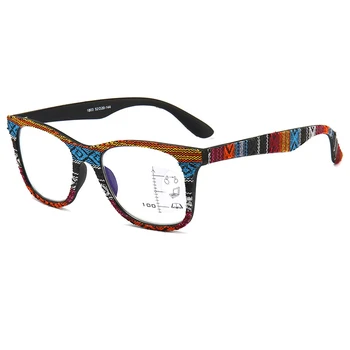 Zilead Smart Progresivna Multifokalna Obravnavi Očala Imitacija Lesa Ženske&Moških Presbyopia Očala Daljnovidnost Očala+1.0+3.5