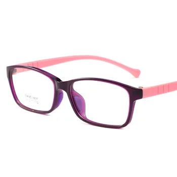 Zilead TR90 Otroci Očal Okvir Ultralahkimi, Zložljive Boys&Girls Optični Sepectacle Otrok Jasno Objektiv Navaden Očala Očala