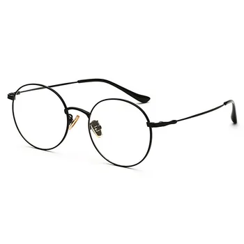 Zlitine Očala Okvir za Moške in Ženske Optična Očala Ovalne Predpisovanje Očal Okvir Očal Visoke Kakovosti