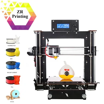 ZRPrinting CTC 3D DIY Tiskalnika Reprap Prusa Impresora MK8 i3 DIY Komplet MK2A Grelno Ploščo Nadaljevanje Izpada Tiskanje