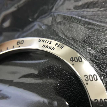 Čiščenje Tovarniških Nerjavnega Jekla s Prevleko Ploščo Vstavite na Daytona 116520-78590 40 mm Izbiranje Watch Face Luksuzni Watch Zamenjati Opremo