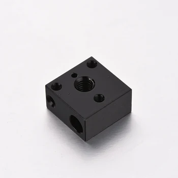 Črno Aluminijasto Toplote Blok Createbot 3d Tiskalnik, MK8/MK10 Iztiskanje Toplo Posteljo Deli Grelec Tople Koncu Pribor Ogrevanje