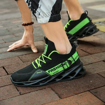 športne moške čevlje čipke-up dihanje shockproof fitnes priložnostne čevlji, lahki udobno modni moški čevlji RONGLAI 20278