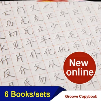 Študent Odraslih Za Večkratno Uporabo Hanzi LearnCharacter Kitajski Pisanje Knjig Kaligrafija Pisanja Praksi